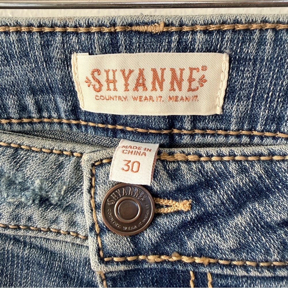 Shyanne Western Jeans | Extreme Flare | Fringe & Studded | New No Tags - Picture 9 of 11